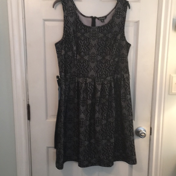 Faux Lace Dress - Picture 1 of 5